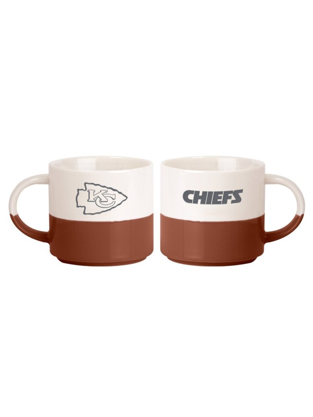 Kansas City Chiefs 15oz Walmart Holiday Stackable Mug Set